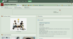 Desktop Screenshot of catherine-supernova.deviantart.com
