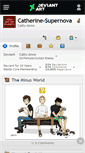 Mobile Screenshot of catherine-supernova.deviantart.com