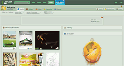 Desktop Screenshot of anicette.deviantart.com