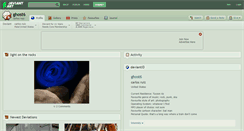 Desktop Screenshot of ghost6.deviantart.com