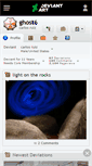 Mobile Screenshot of ghost6.deviantart.com