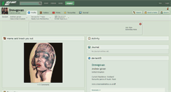 Desktop Screenshot of drewgovan.deviantart.com