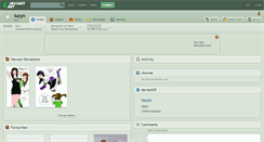 Desktop Screenshot of lucyn.deviantart.com