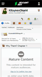 Mobile Screenshot of kitsunexokami.deviantart.com