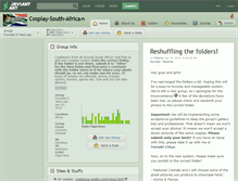 Tablet Screenshot of cosplay-south-africa.deviantart.com
