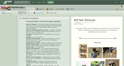 Desktop Screenshot of polymerclay.deviantart.com
