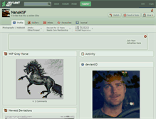 Tablet Screenshot of nanakisf.deviantart.com
