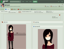 Tablet Screenshot of neyumi.deviantart.com