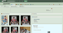Desktop Screenshot of picturemaker.deviantart.com