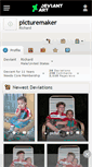 Mobile Screenshot of picturemaker.deviantart.com