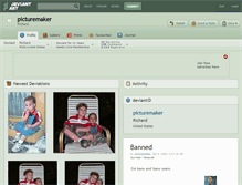 Tablet Screenshot of picturemaker.deviantart.com