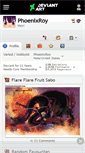 Mobile Screenshot of phoenixroy.deviantart.com