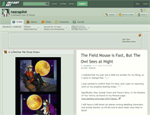 Tablet Screenshot of nazcapilot.deviantart.com