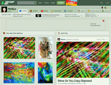 Tablet Screenshot of helale.deviantart.com