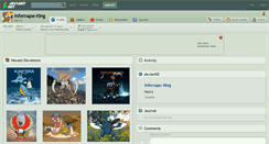 Desktop Screenshot of infernape-king.deviantart.com