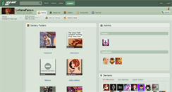 Desktop Screenshot of lelianafans.deviantart.com