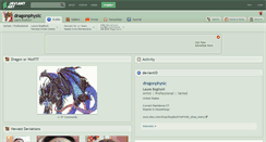 Desktop Screenshot of dragonphysic.deviantart.com