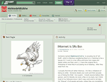 Tablet Screenshot of mishkedehbizikhe.deviantart.com