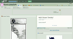 Desktop Screenshot of berserk-cyborg-panda.deviantart.com