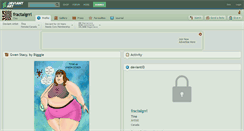 Desktop Screenshot of fractalgrrl.deviantart.com