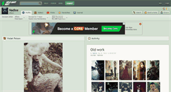 Desktop Screenshot of nadixe.deviantart.com