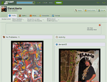 Tablet Screenshot of elanoliberte.deviantart.com
