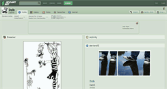 Desktop Screenshot of dzib.deviantart.com