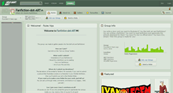 Desktop Screenshot of fanfiction-dot-art.deviantart.com