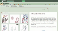 Desktop Screenshot of no2spenncil.deviantart.com