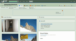 Desktop Screenshot of drakedrakedrakestock.deviantart.com