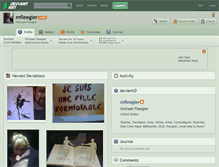Tablet Screenshot of mfleegler.deviantart.com