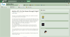 Desktop Screenshot of mysims-fan.deviantart.com