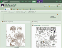 Tablet Screenshot of midorikawa-eme111.deviantart.com