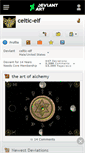 Mobile Screenshot of celtic-elf.deviantart.com