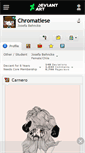 Mobile Screenshot of chromatiese.deviantart.com