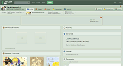 Desktop Screenshot of jackyuuseiclub.deviantart.com