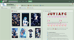 Desktop Screenshot of juvia-fans.deviantart.com