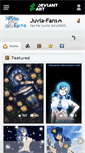 Mobile Screenshot of juvia-fans.deviantart.com