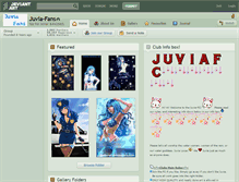 Tablet Screenshot of juvia-fans.deviantart.com