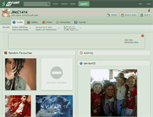 Tablet Screenshot of jmcc1414.deviantart.com