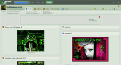 Desktop Screenshot of forbiddenorchid.deviantart.com