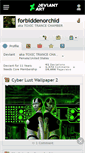 Mobile Screenshot of forbiddenorchid.deviantart.com