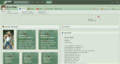 Desktop Screenshot of di-le-chan.deviantart.com
