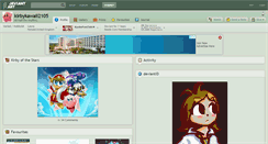 Desktop Screenshot of kirbykawaii2105.deviantart.com