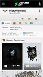 Mobile Screenshot of oligoelement.deviantart.com
