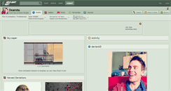 Desktop Screenshot of deansta.deviantart.com