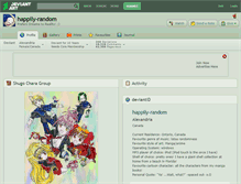Tablet Screenshot of happily-random.deviantart.com