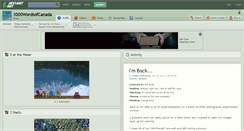 Desktop Screenshot of 1000wordsofcanada.deviantart.com