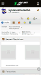 Mobile Screenshot of kyusawamura666.deviantart.com