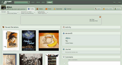 Desktop Screenshot of dijinn.deviantart.com